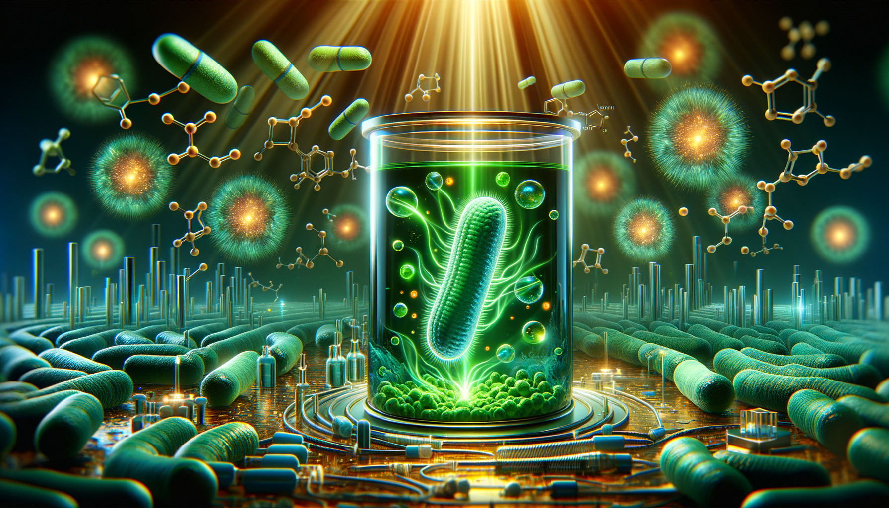 Light-Powered Bacteria